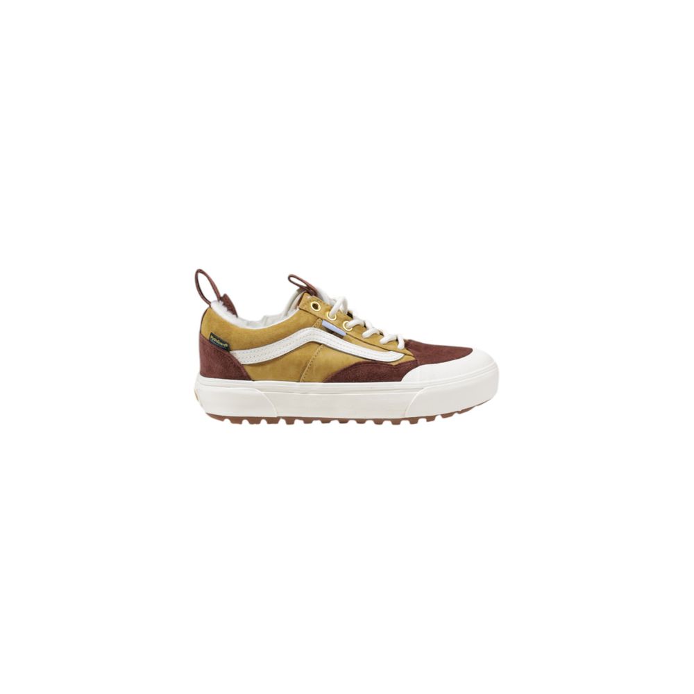 Кроссовки бежевого цвета из кожи Vans