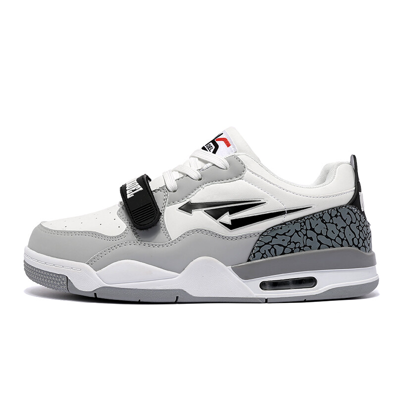 

Кроссовки POEM KOEL Pencor Skateboarding Shoes Unisex Low-top, белый/серый