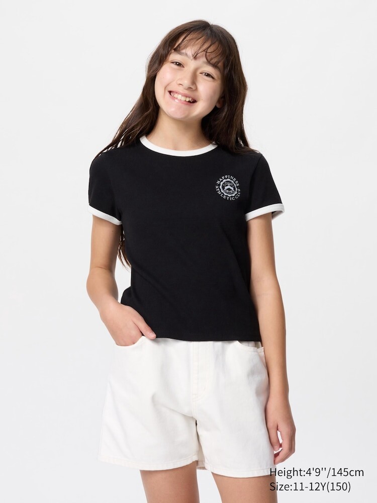 

Джинсовые шорты Uniqlo, цвет 01 белый