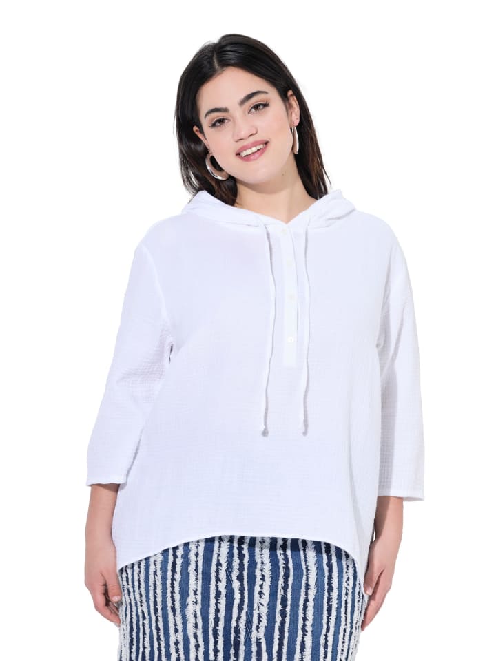 

Angel of Style Длинная туника белоснежного цвета