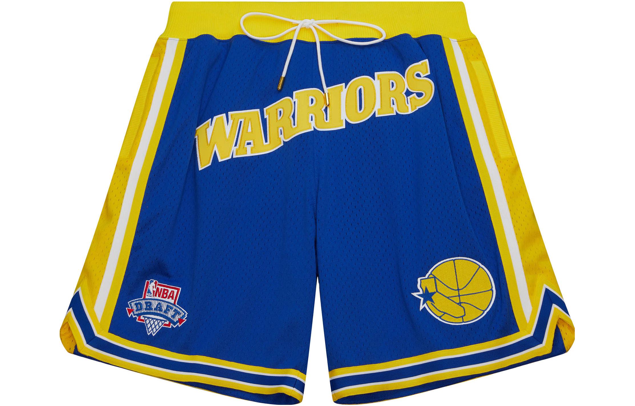 

Mitchell Ness Баскетбольные шорты Mitchell & Ness x Just Don SS23, унисекс, синие