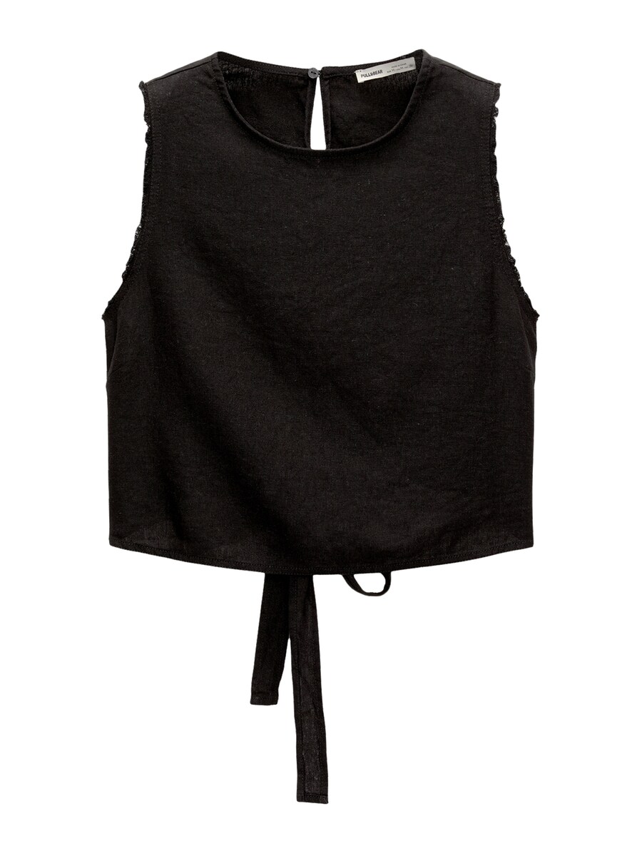 

Топ Pull&Bear, черный