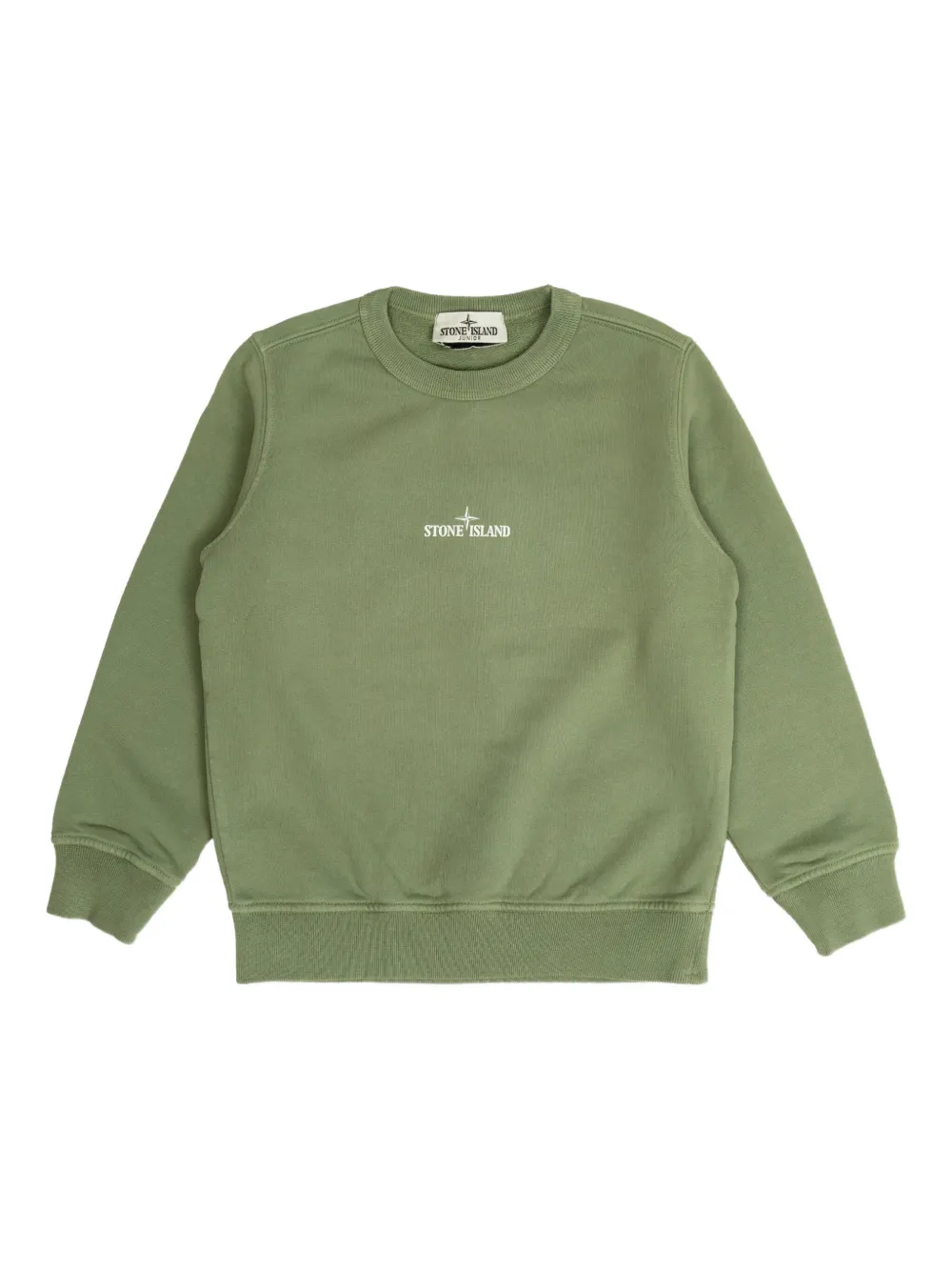 

Толстовка с логотипом Stone Island Junior, зеленый