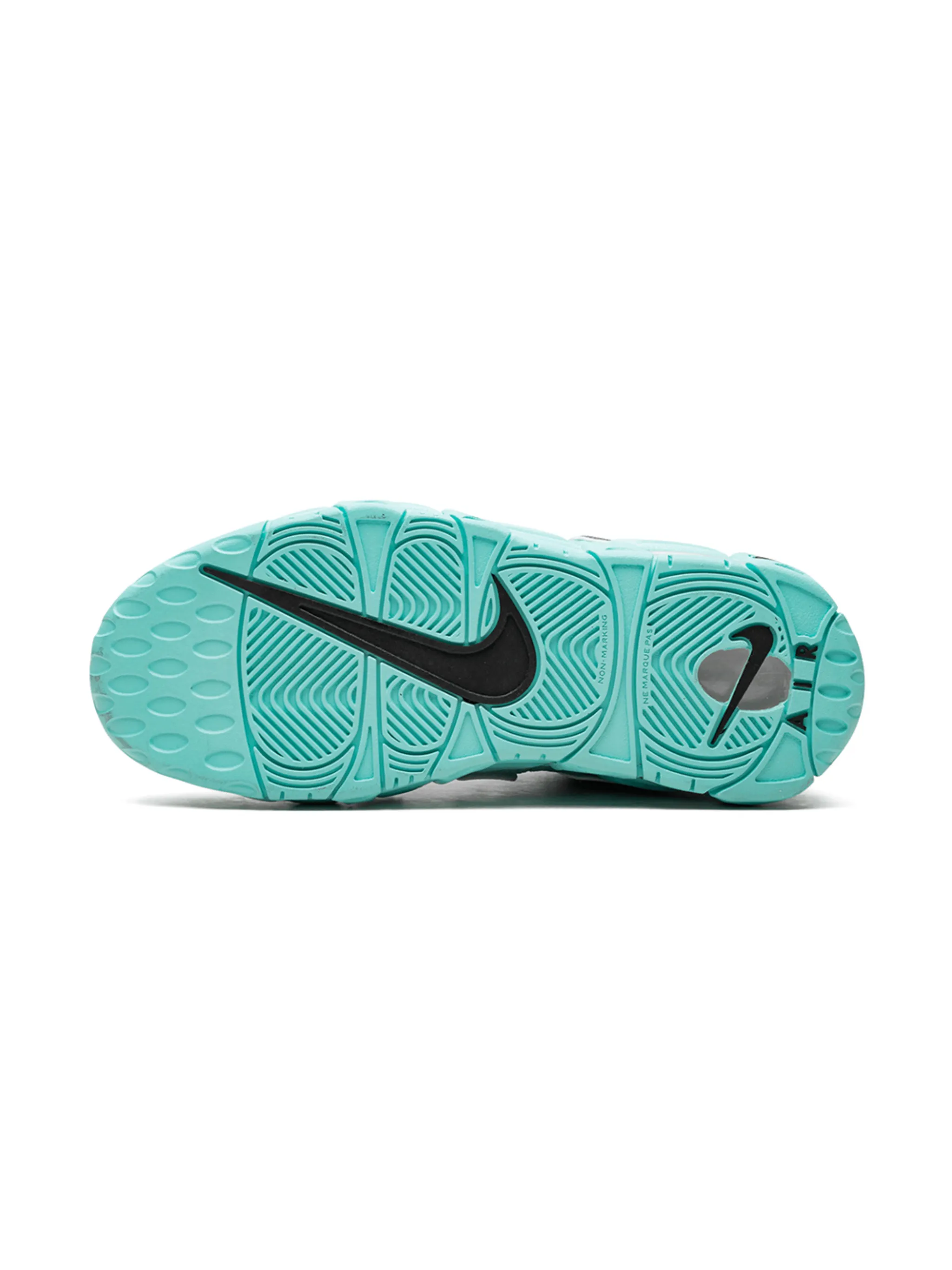Кроссовки Air More Uptempo Nike Kids, синий — фото 3