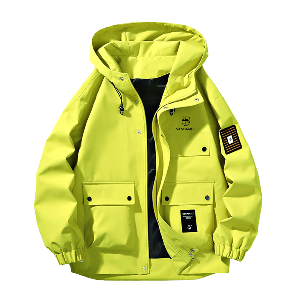 

Ветровка мужская Windproof VanCamel, neon зеленый