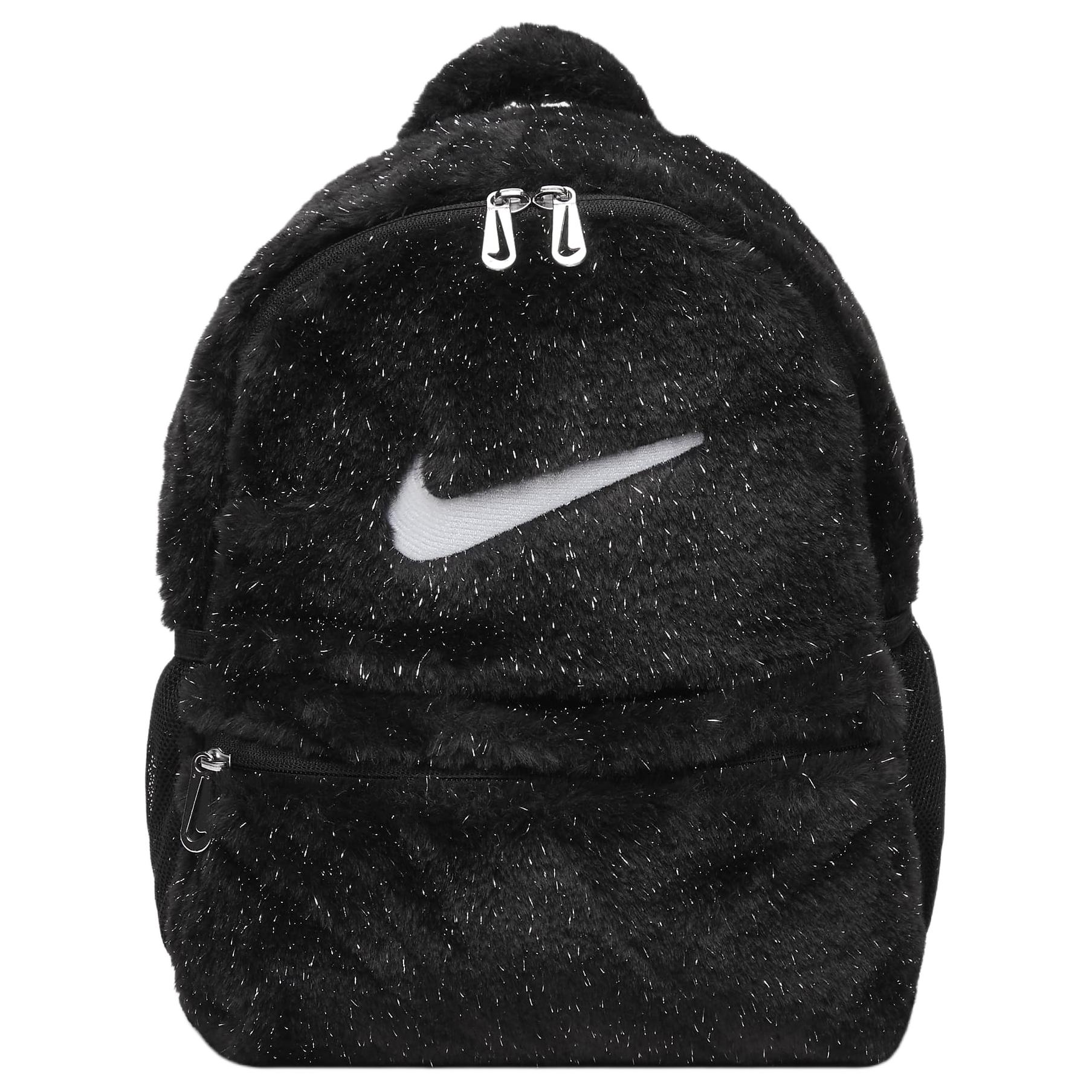 

Nike Рюкзак из полиэстера, стандартный, унисекс, черно-белый