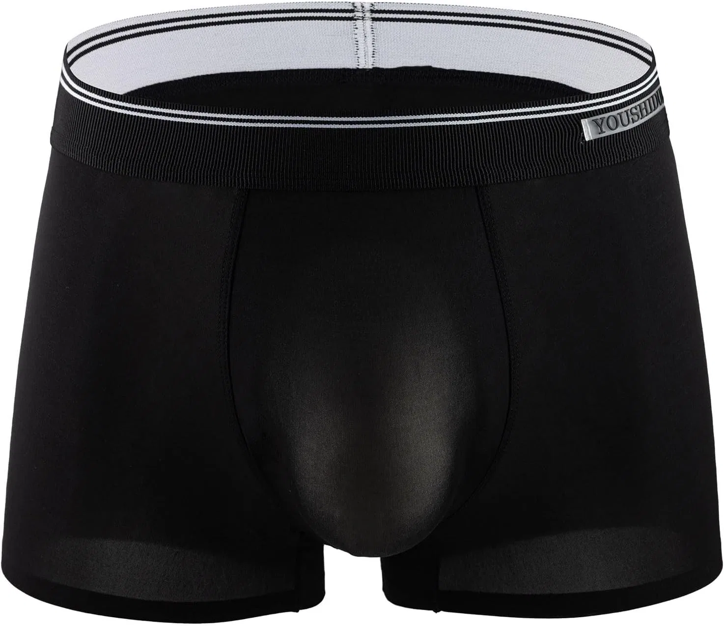 Боксеры шелковые мягкие дышащие бамбуковые, Black