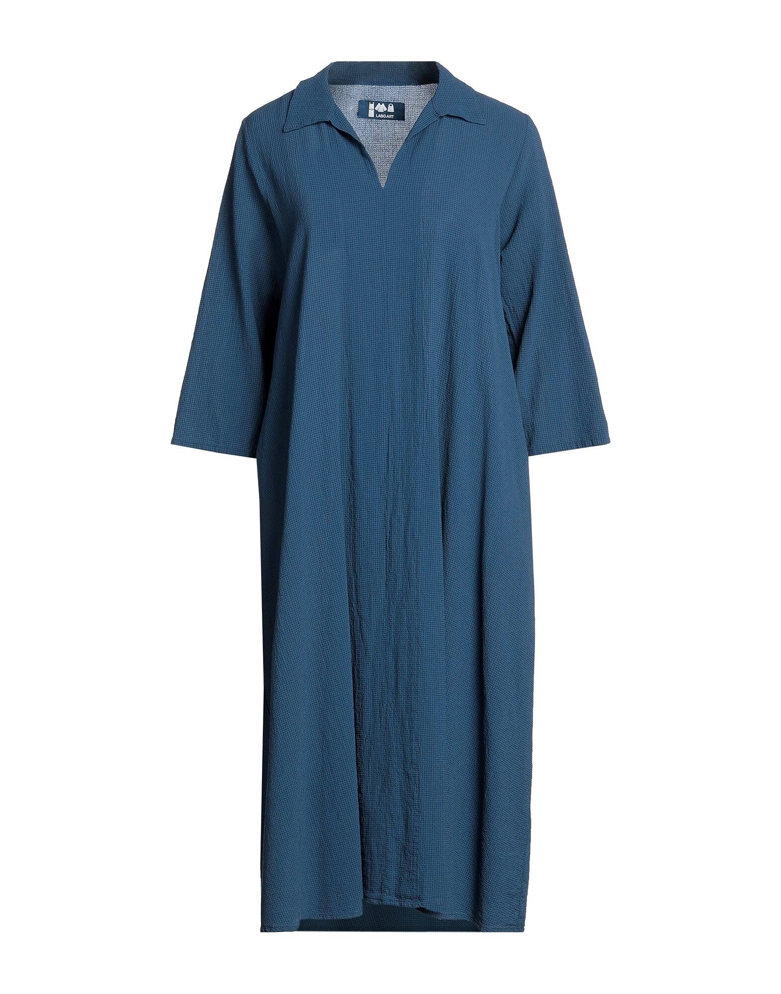 

Платье миди Labo.Art, серо-синий