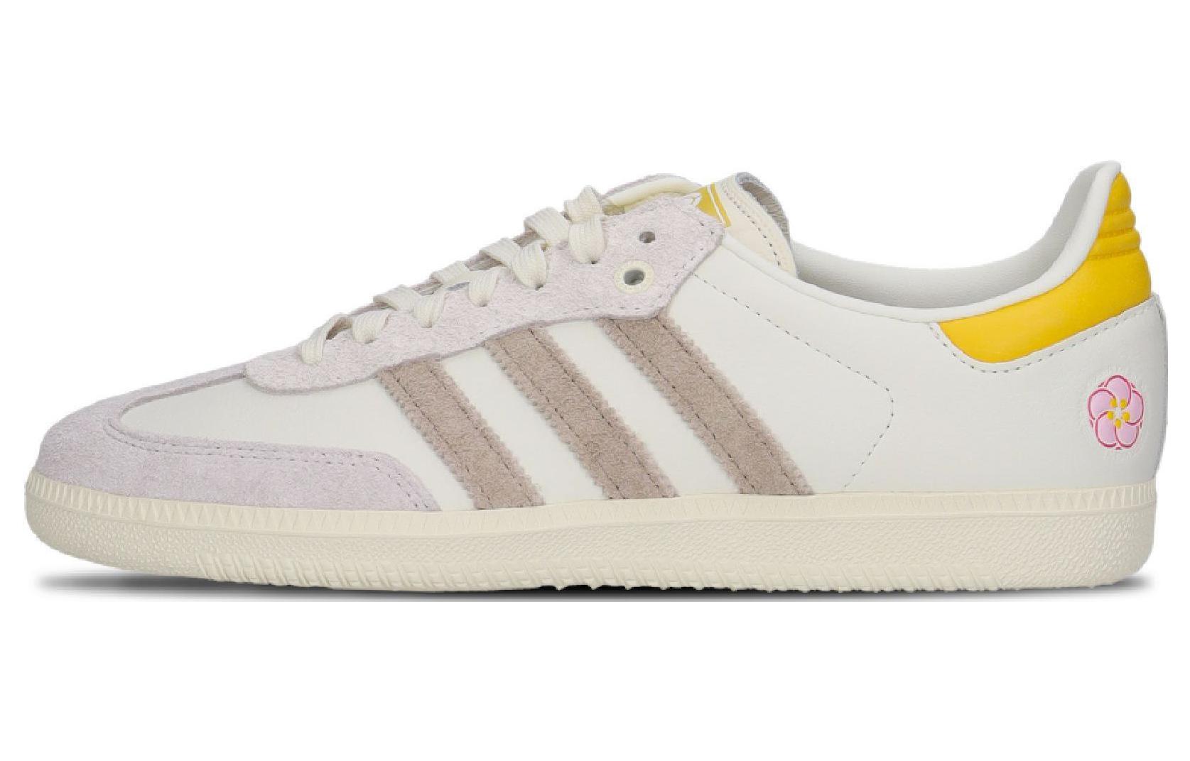 

Мужские кроссовки для скейтбординга adidas originals Samba, Off White/Trace Khaki/Gray One