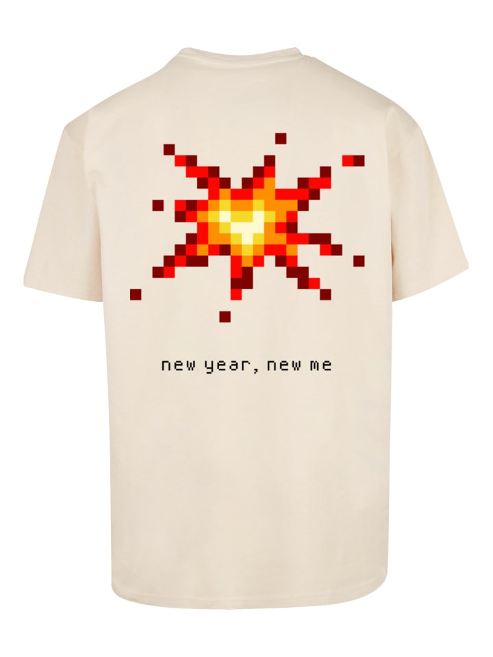 

F4NT4STIC Футболка «Silvester Party Happy People Only» (Только для счастливых людей) в песочном цвете, Бежевый, F4NT4STIC Футболка «Silvester Party Happy People Only» (Только для счастливых людей) в песочном цвете