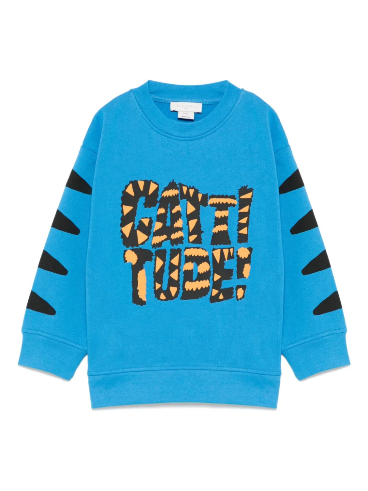 

Толстовка Stella McCartney Kids с графическим принтом, синий