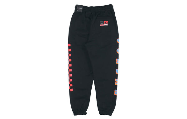 Спортивные штаны Air Jordan MENS Logo Print Casual Fleeced Sports Pants Black, черный — фото 2