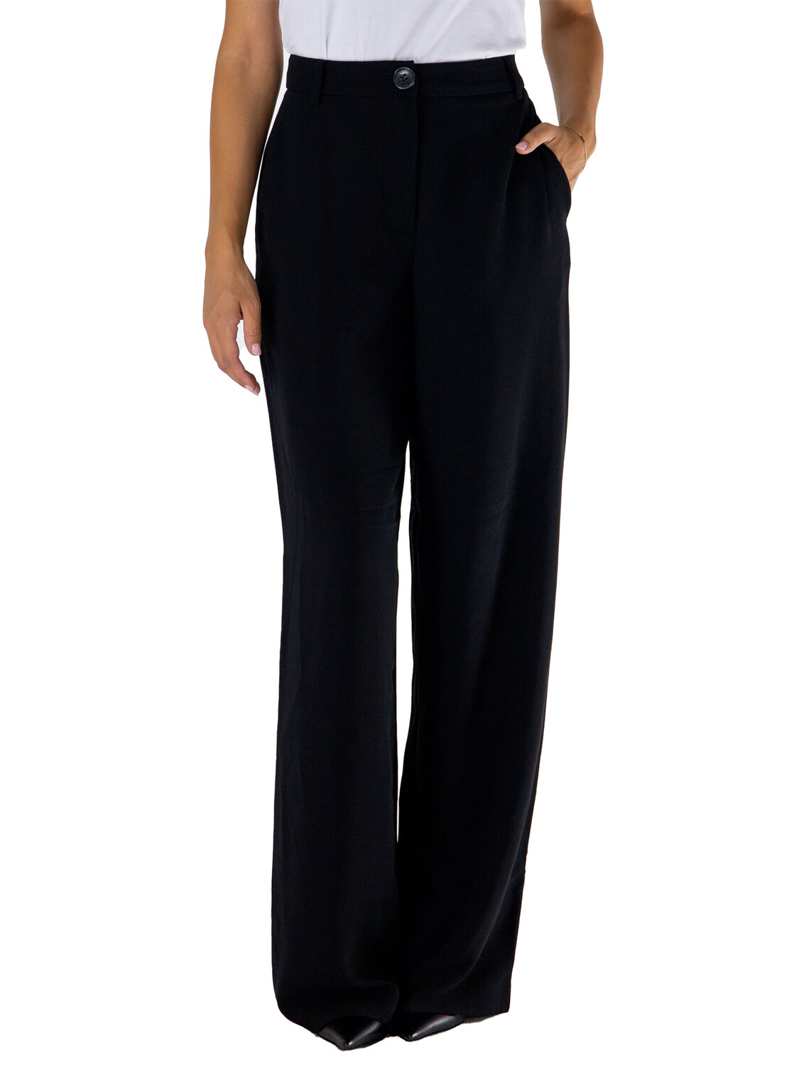 

Брюки armani pantaloni a vita alta Exchange, черный