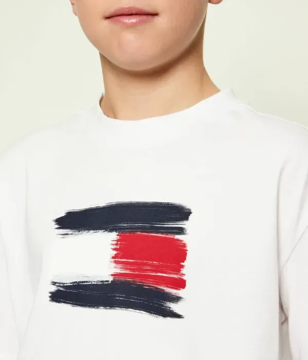 Футболка regular fit Tommy Hilfiger, белый — фото 4