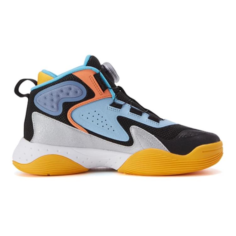 FILA KIDS Детские баскетбольные кроссовки BOA Rebound Support Mid Top Black Blue — фото 3