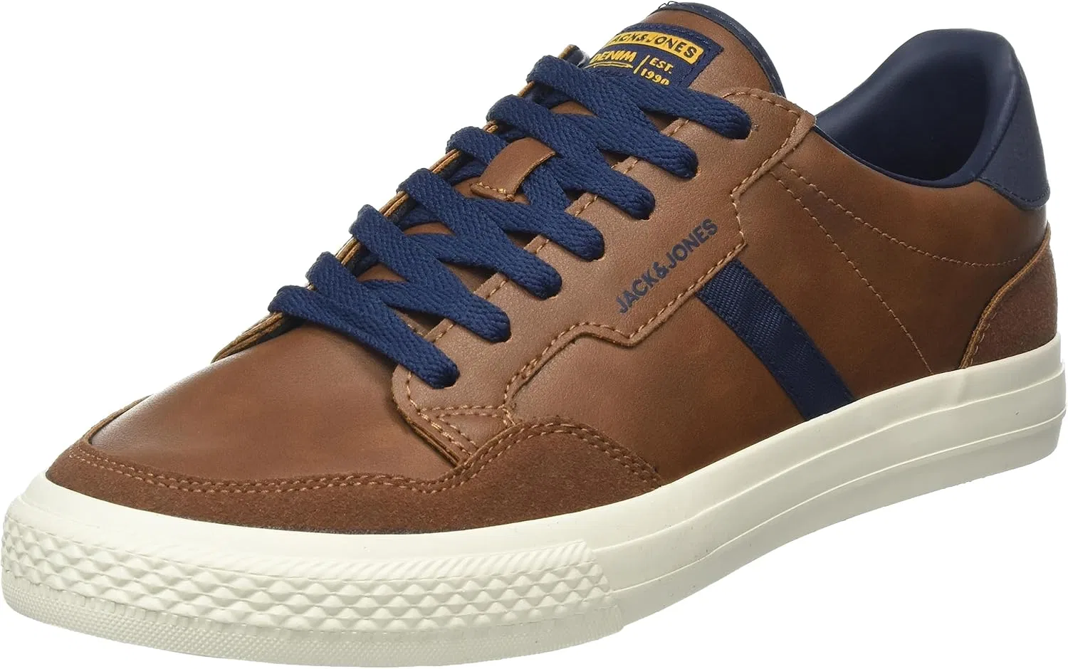 Мужские кроссовки JACK & JONES Jfwmorden Pu Combo 2.5 Sn, Cognac