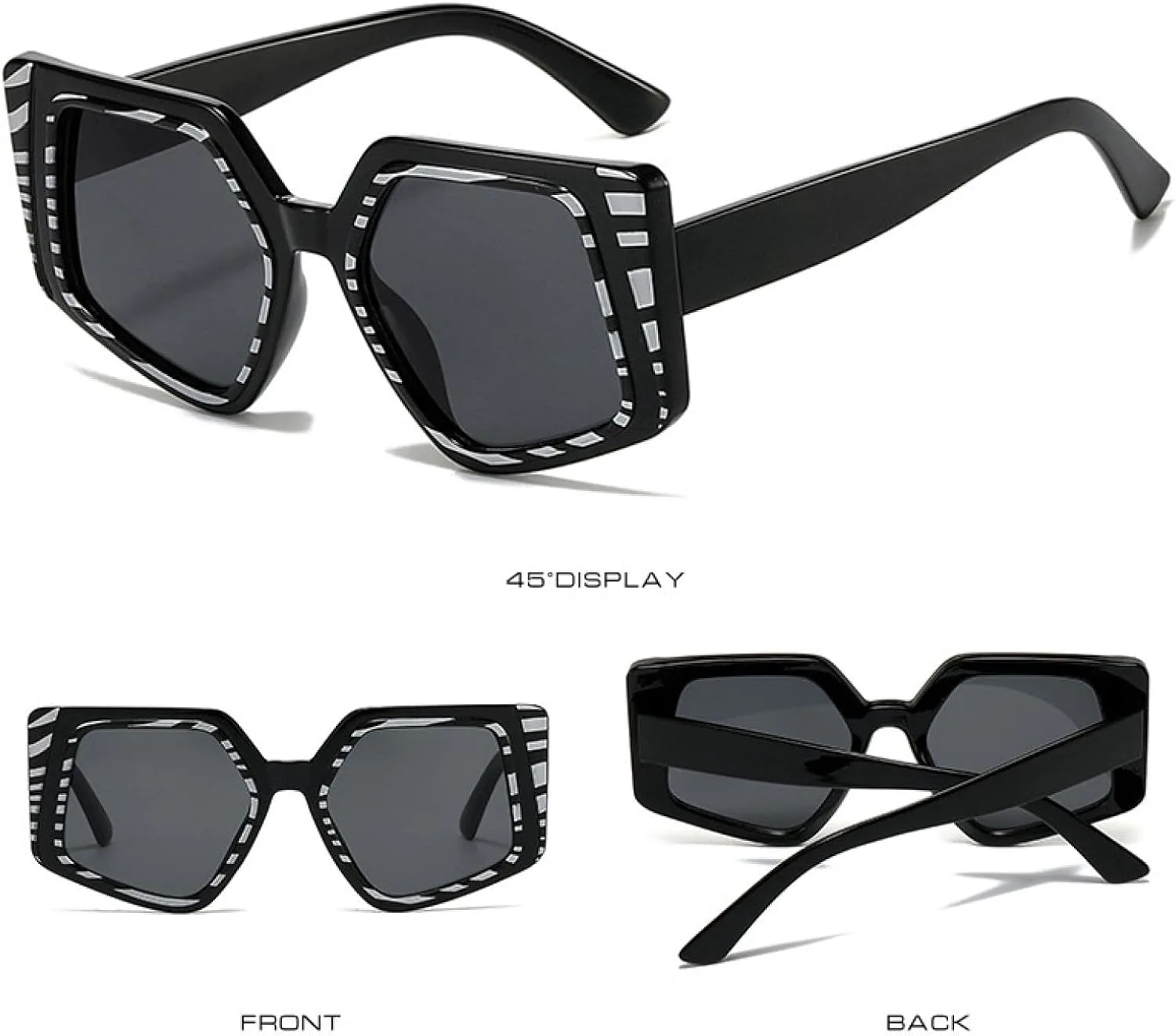 

Женские солнцезащитные очки с градиентными линзами, классические, нестандартной формы, спортивные, винтажные, с защитой от УФ-излучения UV400 VFDHN, Purple-purple