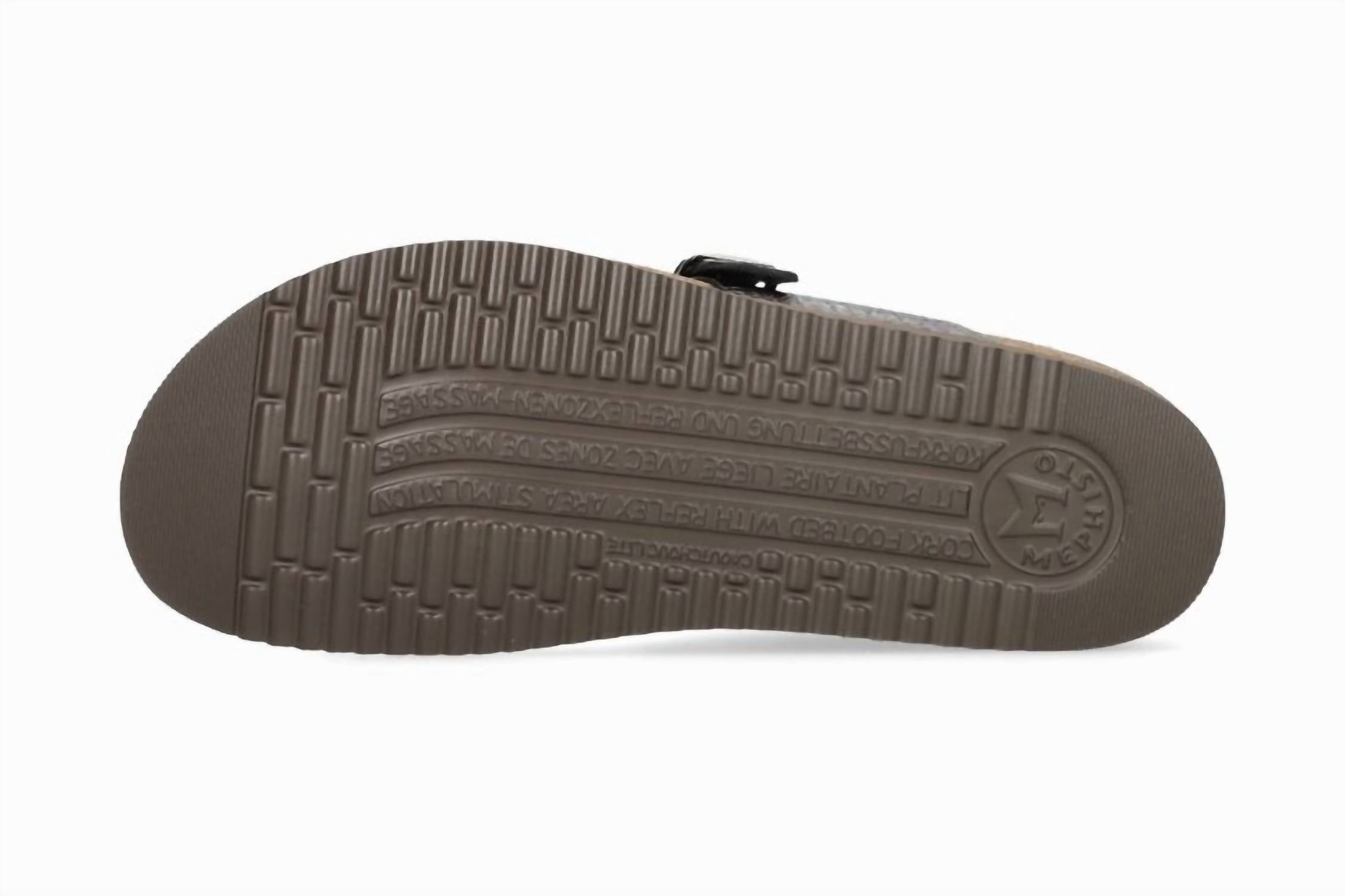 Women's Classic Helen Sandal In Pewter Reptile MEPHISTO, Pewter Reptile — фото 4