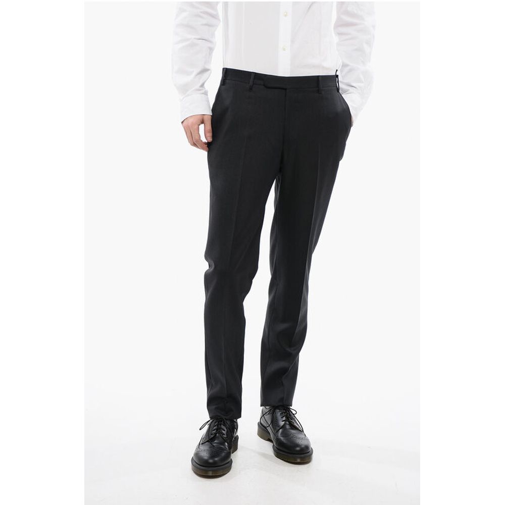 

Брюки из сверхтонкой шерсти BI ELASTIC Corneliani, Black