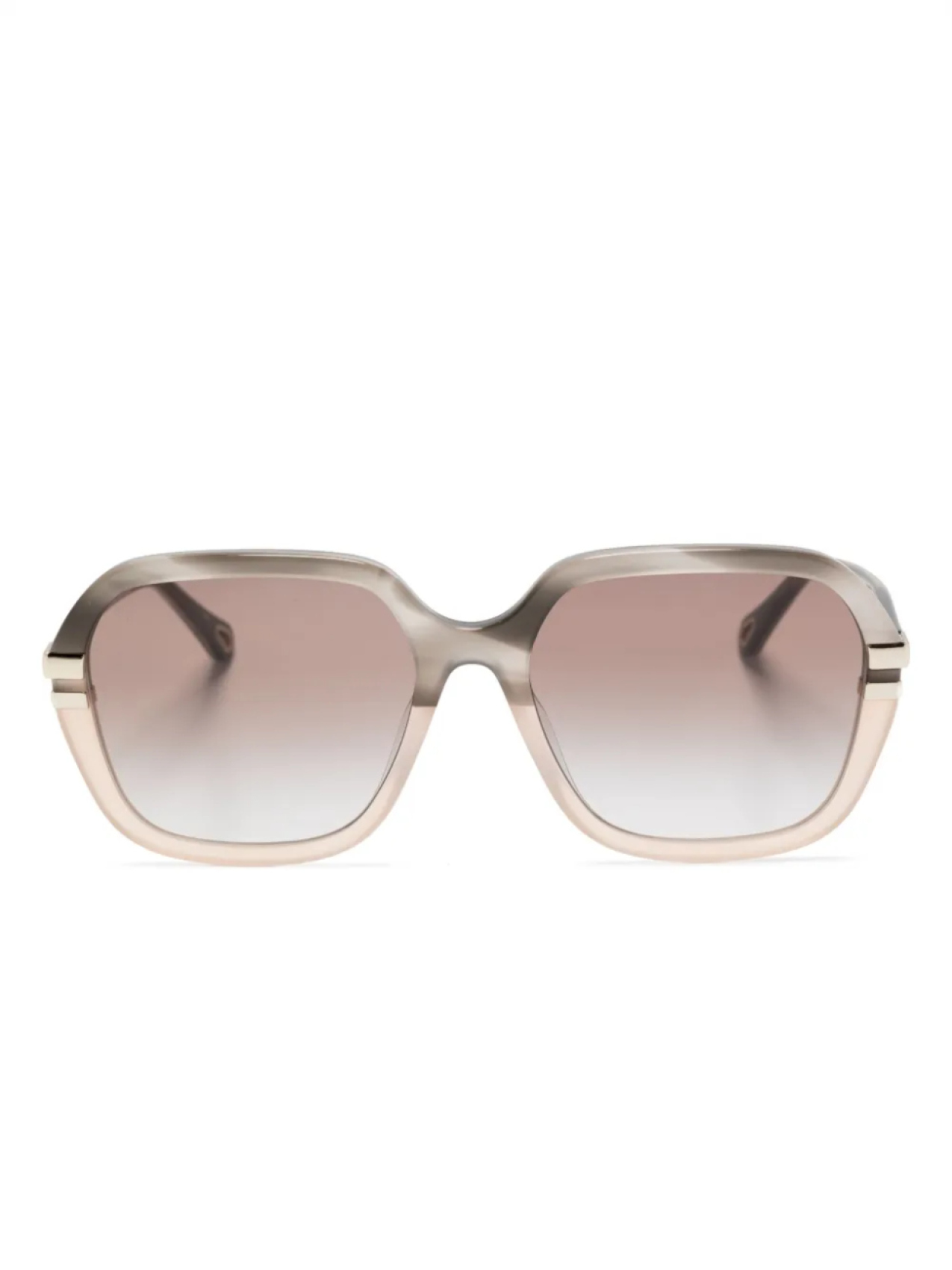 

Chloé Eyewear солнцезащитные очки с эффектом омбре, нейтральный