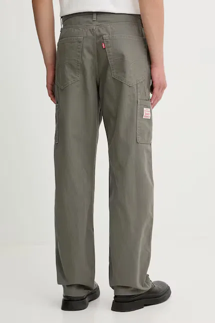 Джинсы свободные 568 STRT x WORKWEAR Levi's, зеленый — фото 3
