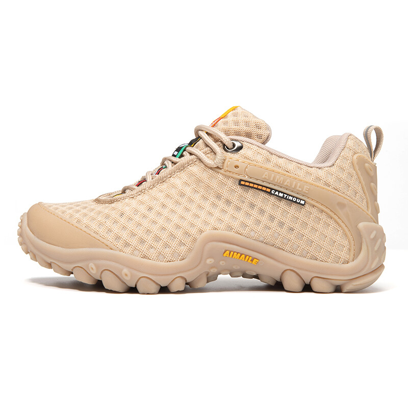 

Кроссовки женские треккинговые Hiking / Trekking Shoes Women's Low-Top Mode Full, бежевый
