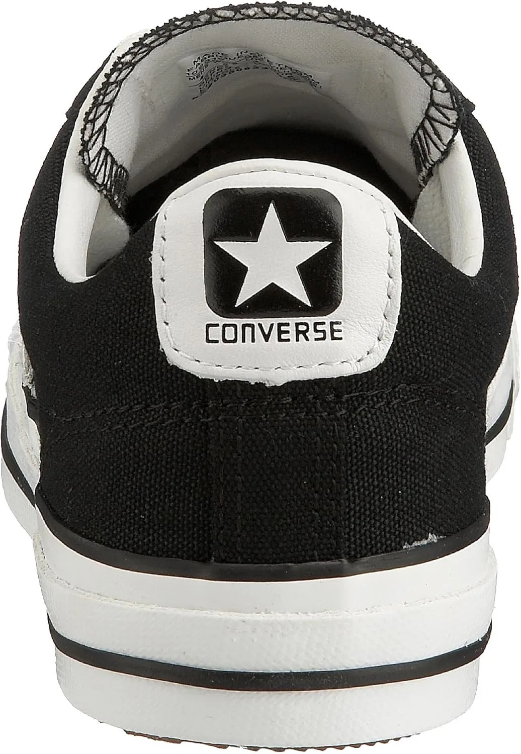 Кроссовки Converse All Star Hi Graphics, черно-белые, европейский стандарт — фото 3