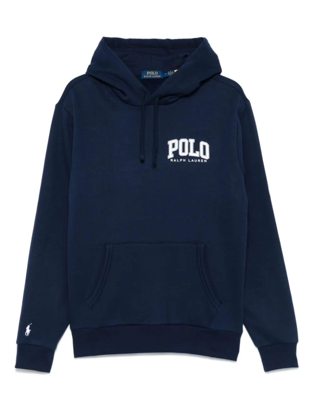 

Толстовка с капюшоном из флиса с логотипом Polo Ralph Lauren, синий