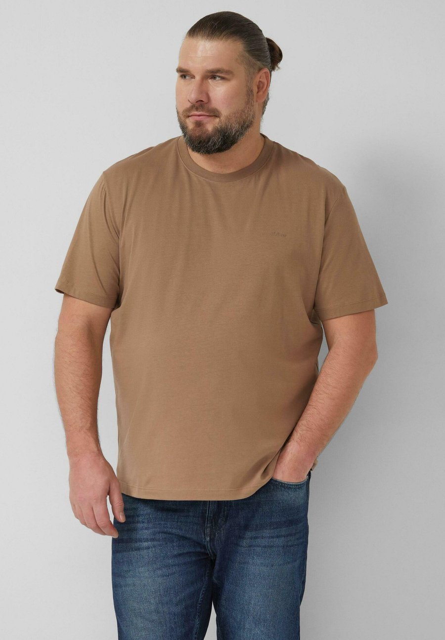 

Футболка s.Oliver Basic T-shirt, Cognac, Хаки, Футболка s.Oliver Basic T-shirt, Cognac