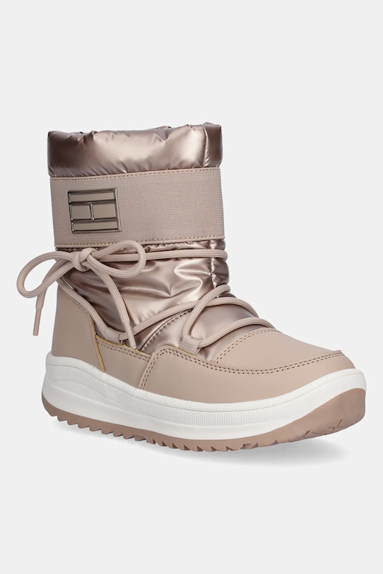 

Детские зимние ботинки Tommy Hilfiger, бежевый