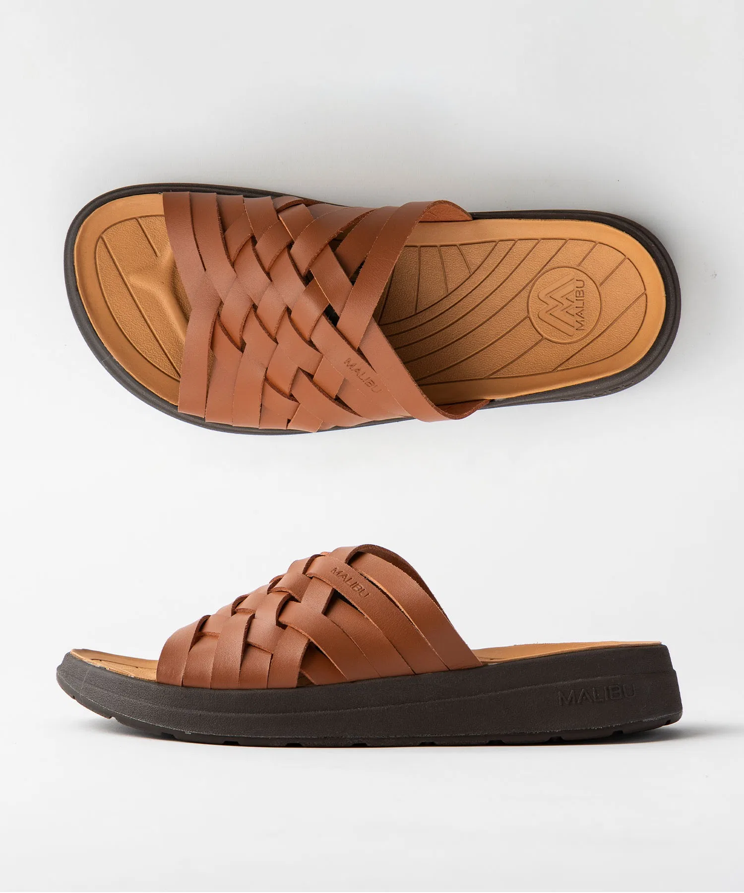 Унисекс сандалии из искусственной кожи MALIBU SANDALS ZUMA коричневые