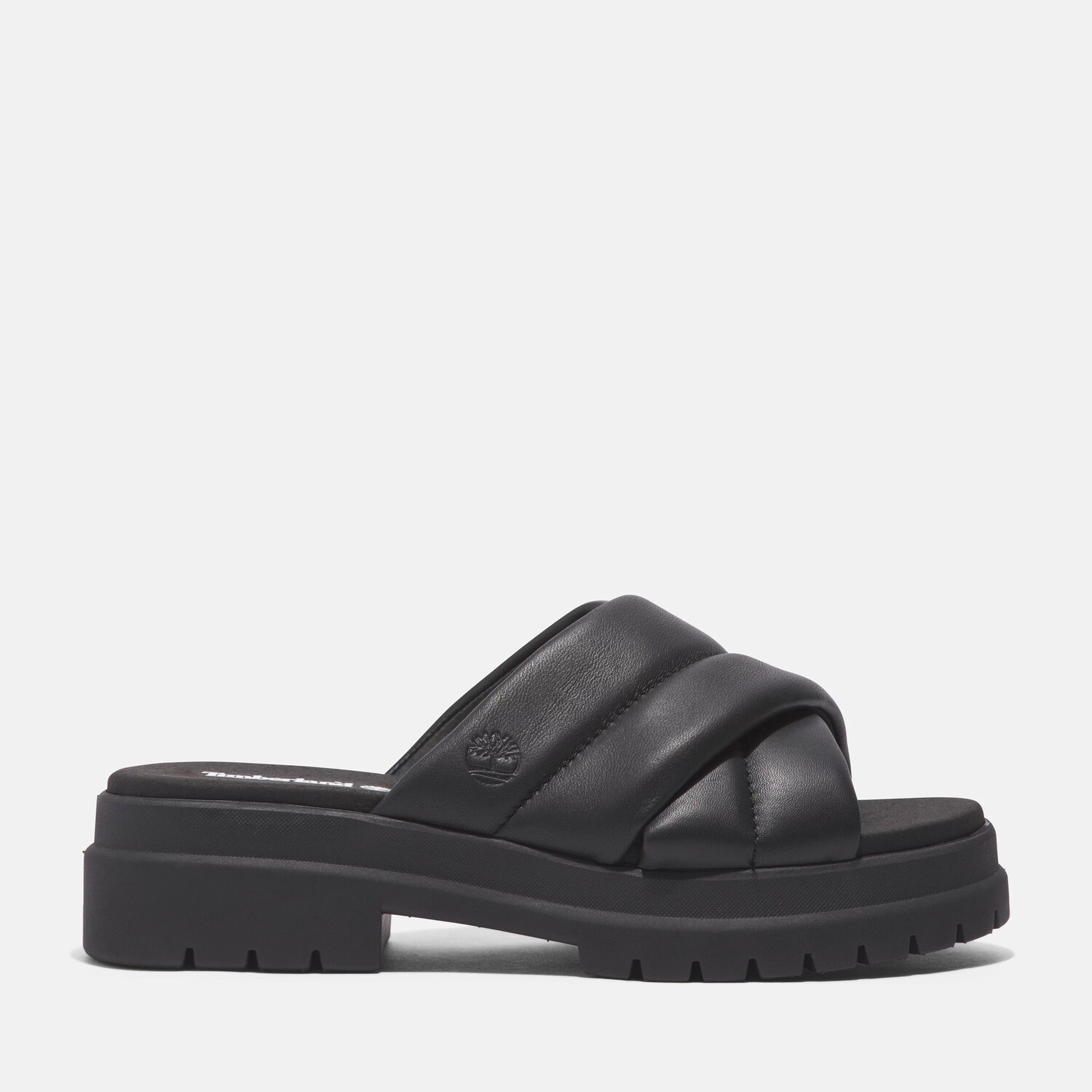 

Женские шлепанцы London Vibe Timberland, цвет Black Full-Grain