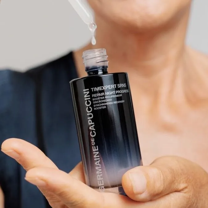 Бустер Germaine De Capuccini — Timexpert SRNS Repair Night Progress Serum - продвинутый антивозрастной с инновационными, 50 мл — фото 2