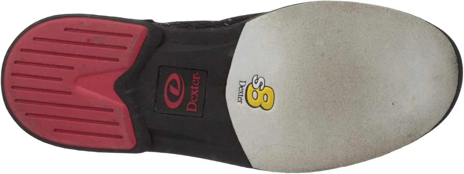 Мужские кроссовки Dexter Dex Lite Pro BOA, черно-серые, широкие, размер 42 (для правшей), черно-серые — фото 4
