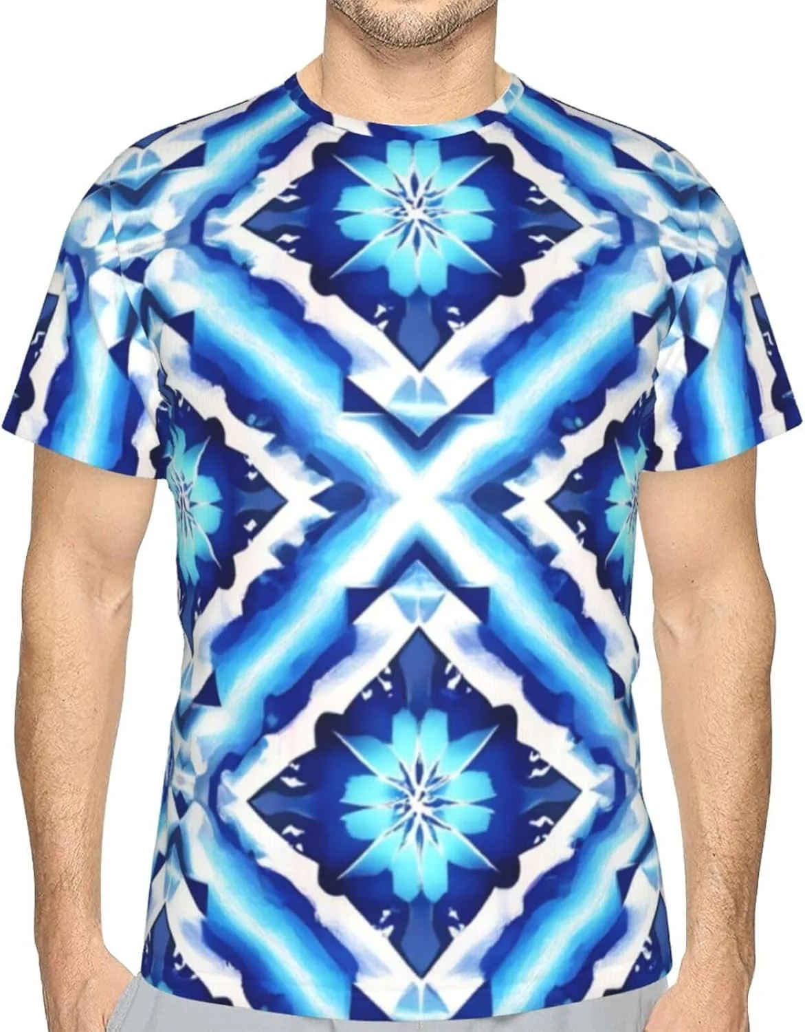 

Футболка мужская Supdreamc, легкая с коротким рукавом и круглым вырезом