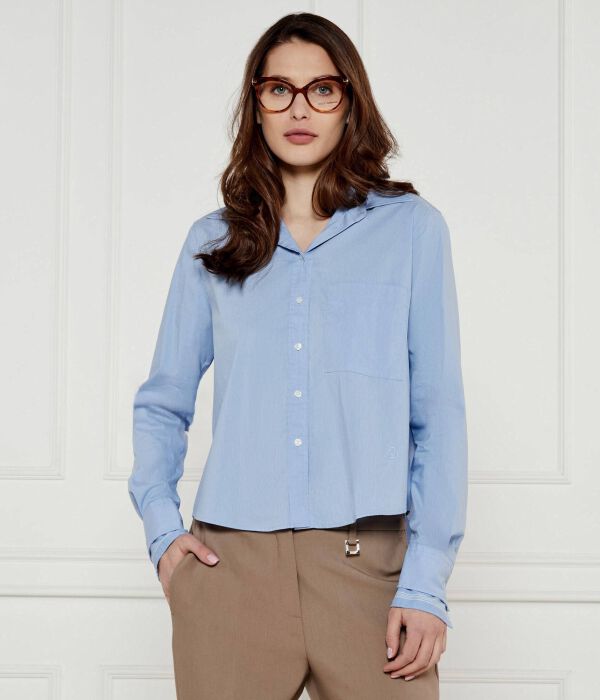

Рубашка brielle_1_monday Regular fit Boss, синий