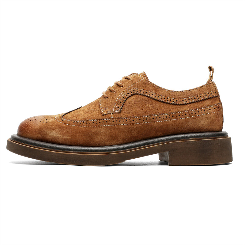 Туфли мужские Men"s Casual Men Low-Top Weishibangwei, желтый — фото 2