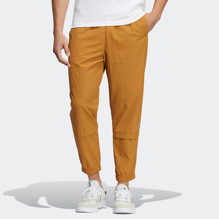 Adidas Neo Вязаные спортивные штаны мужские пшенично-коричневые — фото 4