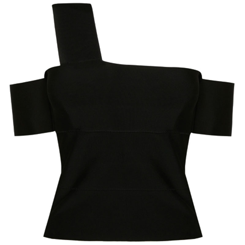 

Alexander McQueen Вязаный свитер FW22 женский черный