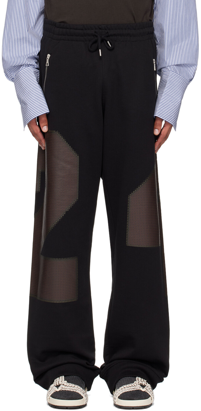 

Свободные спортивные штаны Dries Van Noten, черный