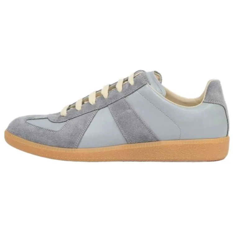 Maison Margiela Suede Low top Skateboard Shoes мужские Gray