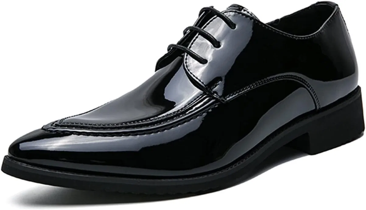 Generic Туфли Men's Shoes Men's Leather Shoes Leather Black Men's Shoes Casual Men's Shoes