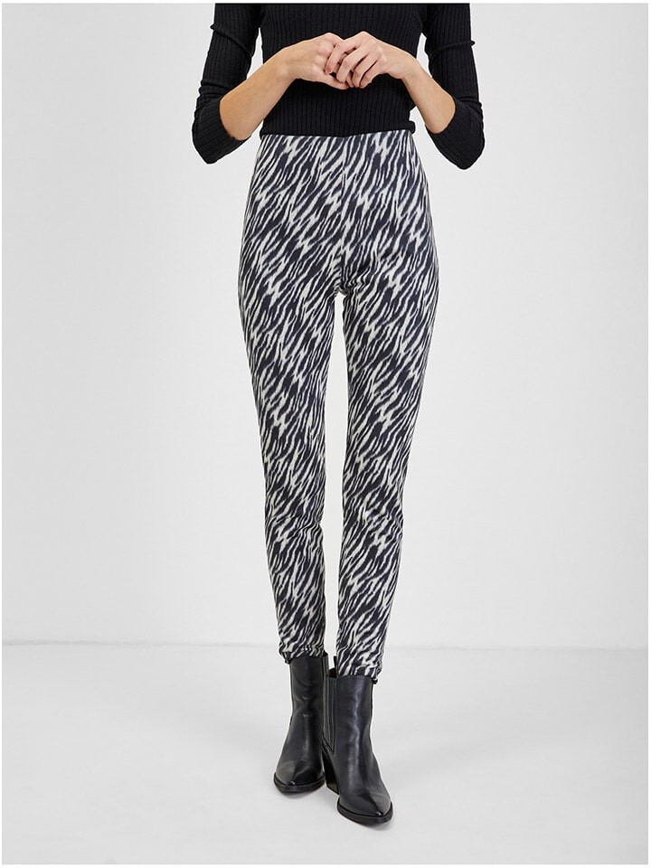 

Леггинсы orsay Leggings, черный/белый