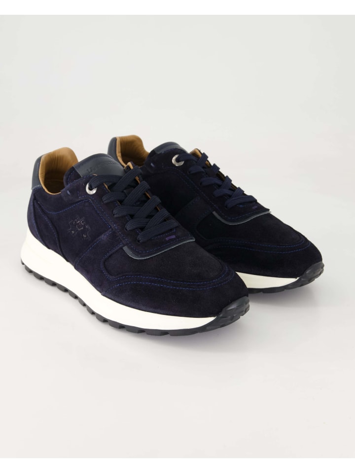 

La Martina Спортивные кроссовки на шнуровке синего цвета