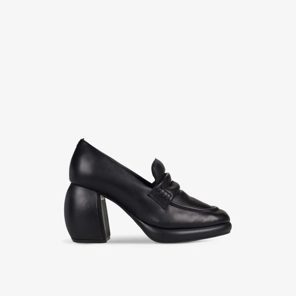 Кожаные лоферы на каблуке martine rose x clarks Clarks, черный