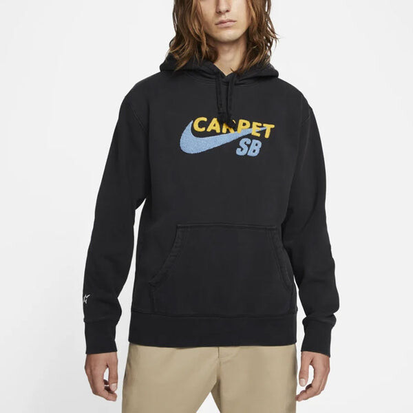 Толстовка sb x carpet company crossover skateboard sports us edition black Nike, черный — фото 3