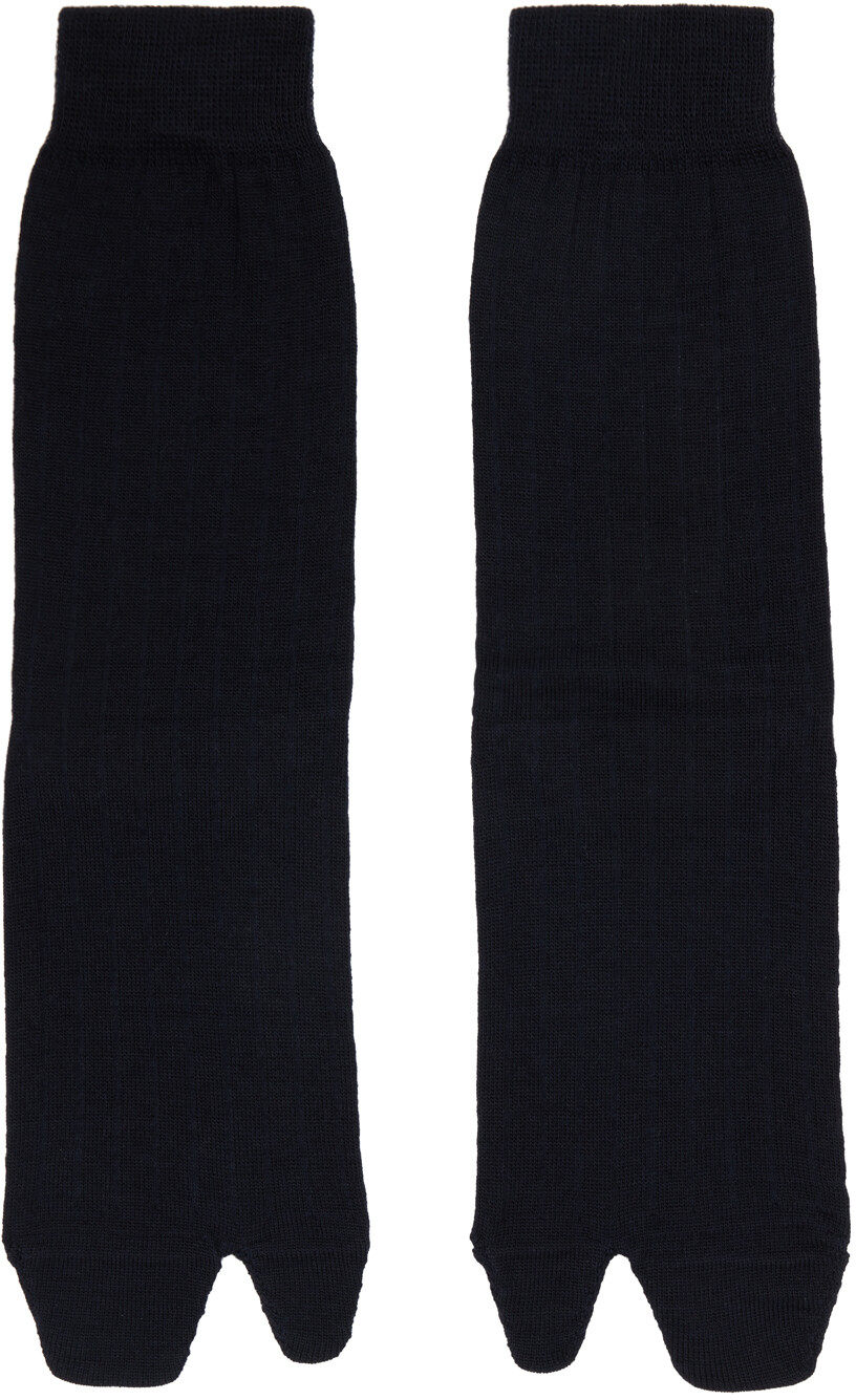 

Носки Таби Maison Margiela, темно-синий