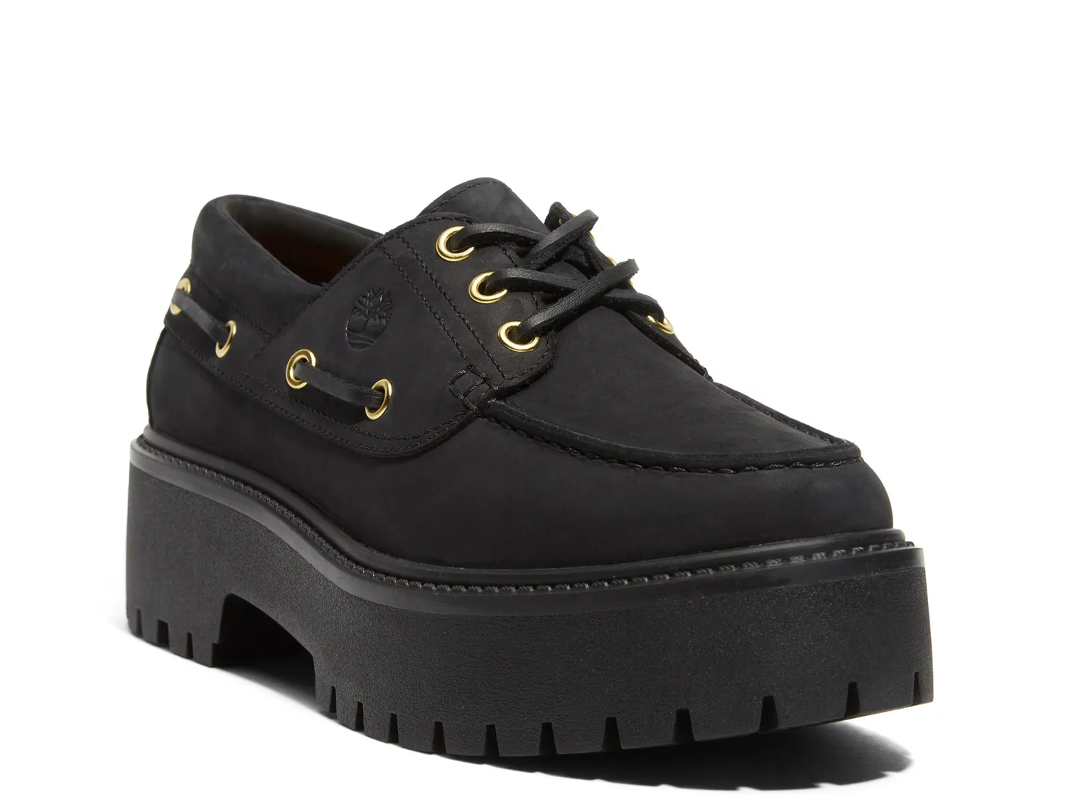 

Топсайдеры Stone Street Boat Shoe Timberland, черный