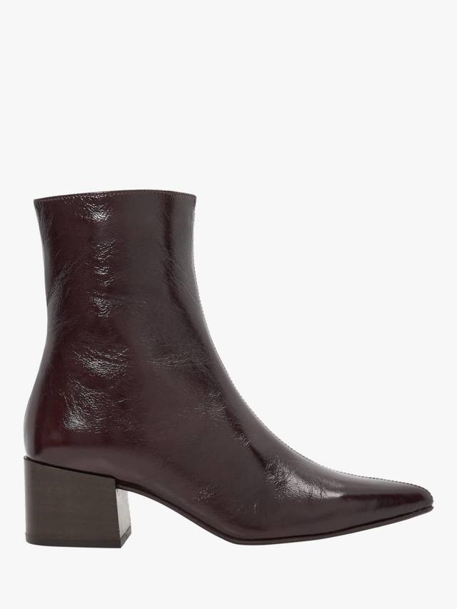 Pami кожаные ботинки на устойчивом каблуке Dune London, Brown