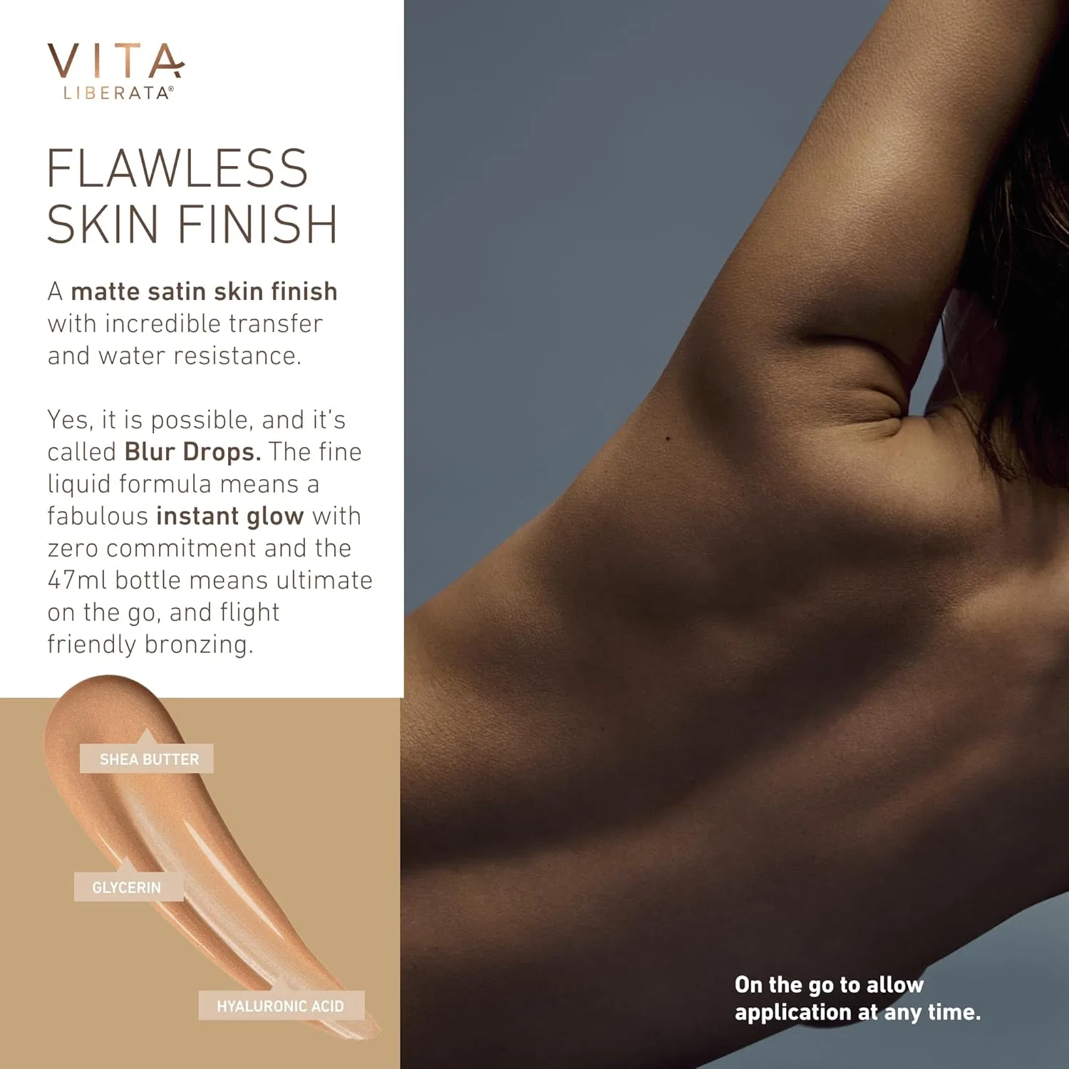 Лосьон для тела Vita Liberata Everyday Body Blur Drop Medium 1.59 Fl Oz — фото 3
